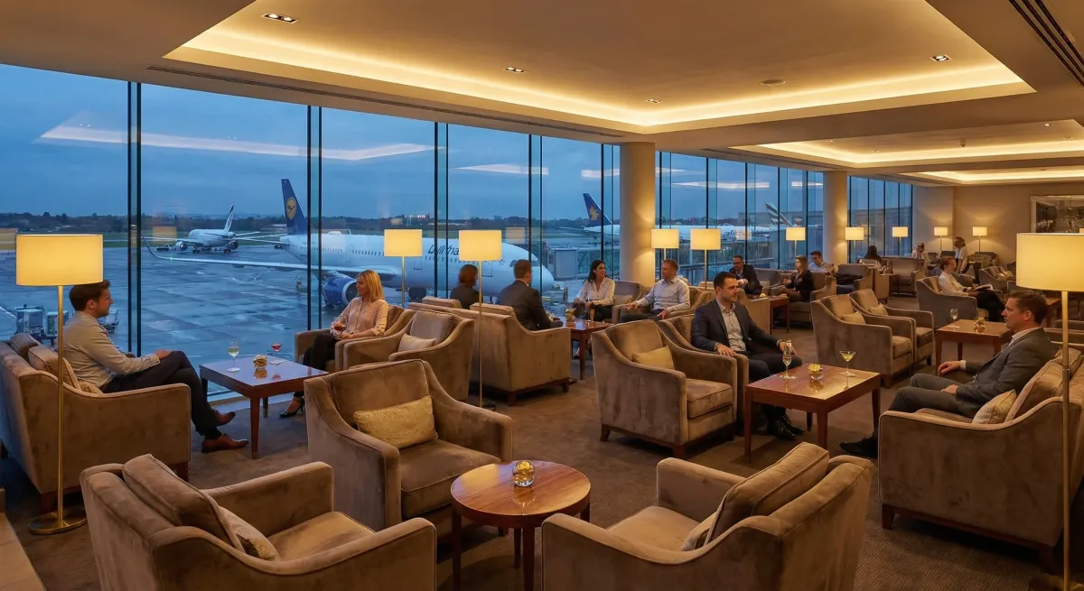 Accès salons aéroport avec l'Amex Gold Air France