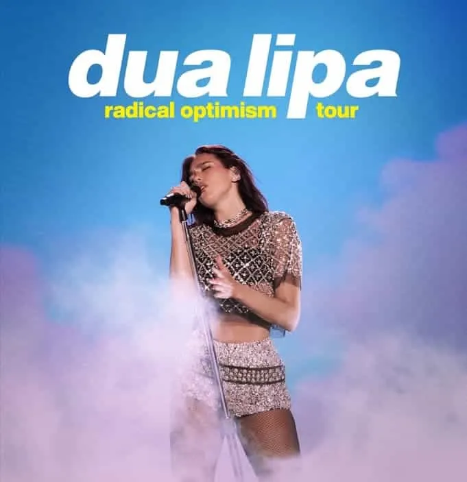 Dua Lipa et Amex : billets concerts en prévente